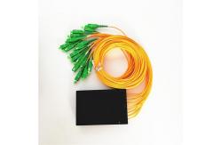 China ABS Box PVC G657A1 2.0mm SC/APC Connector Splitter Optical Fiber supplier
