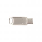 Good Laser Logo Silver Metal Body Type C Usb Flash Drive Support Usb 3.0 3.1 3.2 for sale