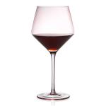 OEM Embossed Red Wine Goblets Crystal Bordeaux Wine Glasses for sale