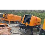 10-18Mpa Refurbished Concrete Trailer Pump Concrete Stationary Pump Deutz Engine