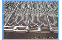 China Inconel 601 Wire Mesh Conveyor Belt / Stainless Steel Conveyor Chain Belt supplier