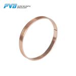 CuSn8P0.3 Wrapped Bronze Bearing Plunger Cylindrical Bushing Bronze Ring for sale