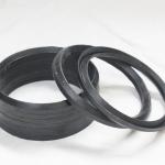 Black NBR FKM Fabric V-Seal for Hydraulic Cylinder Piston Rod and Chevron Packing for sale