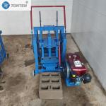 Tonten Small Model Packing Cement Block Concrete Brick Making Machine for sale