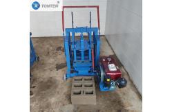 China Tonten Small Model Packing Cement Block Concrete Brick Making Machine supplier