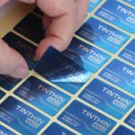 Custom Silver Foil Stickers – Waterproof Self-Adhesive Metallic Labels With Artwork Printing