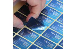 China Emobossing Custom Printed Sticker Labels 300dp High Definition Image supplier