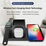 4-In-1 Multifunctional Wireless Charger 15W Fast Magnetic Charger Stand With Pen Holder for sale