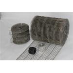 304 Stainless Steel Wire Mesh Conveyor Belt Chocolate Enrober Application for sale