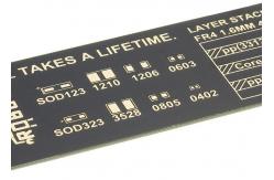 China 25cm Multifunctional Arduino Uno Starter Kit PCB Engineering Ruler Measuring supplier