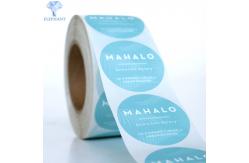China Peelable Hot Stamping Printed Self Adhesive Labels On A Roll supplier