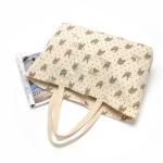 Cotton Lining Eco Canvas Bags with Customizable Zipper Closure for sale