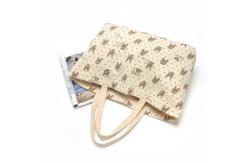 China Cotton Lining Eco Canvas Bags with Customizable Zipper Closure supplier