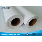 Poly - Cotton Blend Inkjet Cotton Canvas , Waterproof Canvas Printer Paper for sale