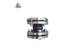 China Flange Connection Single Sphere Flexible Rubber Joint With Good Noise Reduction Functionality supplier