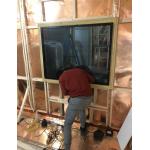8mm Emi Shielded Radiation Shielding Windows With Toughened Glass 5mm MRI Room for sale