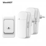 Small Black Wifi Video Doorbell Smart Two Way Wireless Doorbell Camera for sale