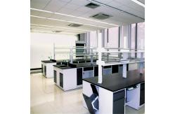 China W850mm t1.0mm Steel Laboratory Furniture With Reagent Shelf supplier