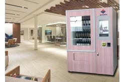 China Multi Languages Wine Vending Machine , Champagne Beer Vending Machine supplier