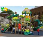 Commercial Plastic Playground Slide Rotational Molding LLDEP Galvanized Steel for sale
