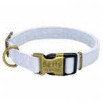 China Designer Basic Classic Plain Metal Clasp Dog Pet Collar for Dogs Cats and Puppies for sale