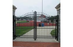 China 1.8M Gate Fence Tubular Steel Fence Oxidation Proof Fence Home fence supplier