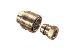 China Ball Locking Excellent Flow Capacity Brass Quick Coupler supplier