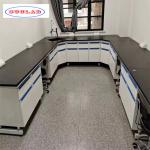 1500*750*900MM Chemistry Lab Workbench designed for As Drawing Number of Handles for sale