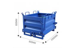 China Customized Open Top Garbage Bin For Waste And Building Materials Management supplier