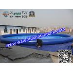 Professional Round Inflatable Water Park / Inflatable Water Pool With CE UL for sale
