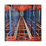 Radio Shuttle Pallet Racking System Floor Mounted Flame Retardant