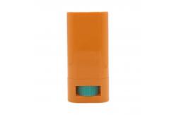 China Customized 15G & 20G Empty Plastic Deodorant Stick With Roller Bottom Filling supplier