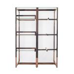 Beer Bread Glass Display Rack For Garment Shop Handbags Stainless Steel for sale