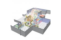 China Indoor Playground Equipment Soft Children Playground For Shopping Malls supplier