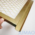 Champagne Gold Architectural Expanded Metal Copper Mesh