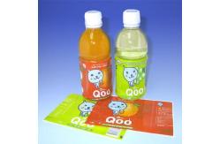 China Hand Application Printed Shink Sleeve Lables /  Wrap For Beverage Bottle Packaging supplier