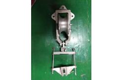 China Aluminum Single Hanging Universal Stringing Pulley Block Power Roller 10kn With Cross Arm supplier