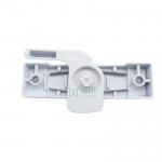 Small White Color Crescent Locks Aluminum Alloy With Powder Coated Surface for sale
