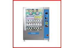 China Smart Automatic Milk Snack Drink Vending Machine With 4G Wifi supplier