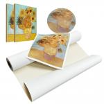 24'' / 36'' Pigment Inkjet Large Format Art Aqueous Matte Blank Cotton Canvas