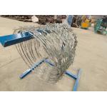 Flat Wrap Welded Razor Wire Mesh Double Coil Concertina High Security Galvanize for sale