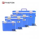 Phefon 10L Medical Cooler Box Temperature Display Support OEM for sale