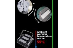 China Grey Housing Ac220v High Lumen Led Floodlight Aluminum supplier