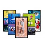 LCD Advertising Display RK3566 FHD Wall-Mount Touch Screen RJ45 HD MI BT USB for sale