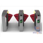 Full Automatic Retractable Flap Barrier Gate With RS485 & Relay Signal Interface for sale