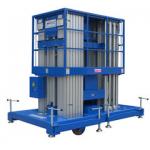 16m Multi Mast Aluminum Aerial Work Platform with 150KG Loading Capacity for sale