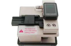 China Single Mode Multimode 125um Fiber Optic Cable Cleaver supplier