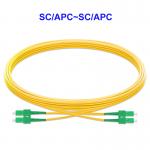 Dual Core Single Mode Fiber Optical Pigtail SC APC SC APC For Network for sale