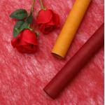 Flower Wrapping Paper for Fashionable Packaging 58*58cm Decorative Roll Milk Cotton Inner Lining Floral Materials Gift Box for sale