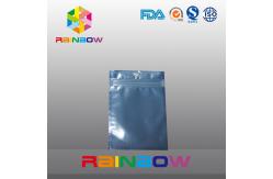 China Front Transparent Back Foil Pet Food Pouch With Zipper , Fishing Bait Bag supplier